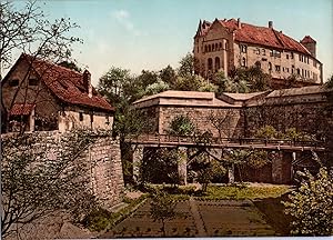 Deutschland, Nürnberg. Burg, Westseite.