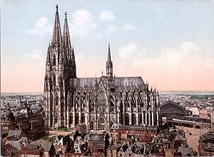 Deutschland, Köln am Rhein. Der Dom, Südseite.