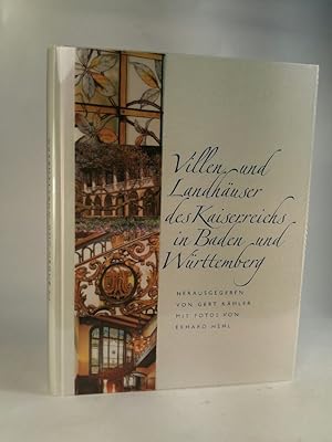 Villen und Landhäuser des Kaiserreichs in Baden und Württemberg. [Neubuch]
