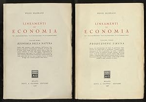Lineamenti di economia. Volume primo: Economia della Natura. Volume terzo: Produzione umana.