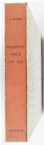 Recettes pour un ami. Préface et illustrations de Jean Cocteau. Introduction de Emmanuel Berl.