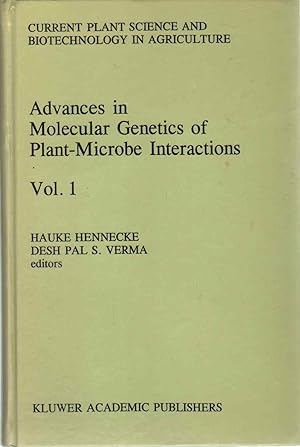 Seller image for ADVANCES IN MOLECULAR GENETICS OF PLANT-MICROBE INTERACTIONS, VOL. 1 for sale by The Avocado Pit
