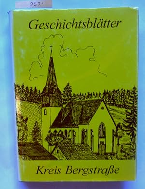 Bild des Verkufers fr Geschichtsbltter Kreis Bergstrae. Band 29. zum Verkauf von Versandantiquariat Dr. Wolfgang Ru