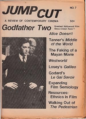 Jump Cut | A Review of Contemporary Cinema No 7 May - July 1975 | Godfather 2, Alice Doesn't, Wes...