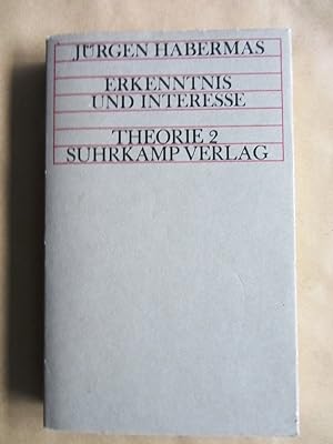 Imagen del vendedor de Erkenntnis und Interesse. ("Theorie". 2) a la venta por Versandantiquariat Dr. Wolfgang Ru