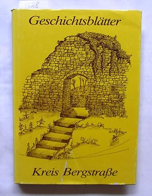 Bild des Verkufers fr Geschichtsbltter Kreis Bergstrae. Band 32. zum Verkauf von Versandantiquariat Dr. Wolfgang Ru