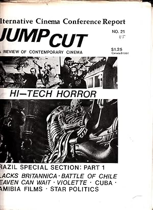 Jump Cut | A Review of Contemporary Cinema No 21 (1980?) | Hi - Tech Horror Alien and Dawn of The...