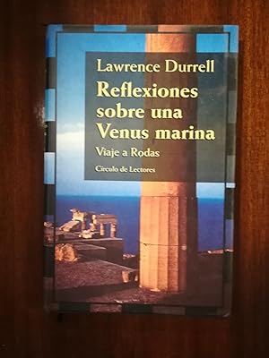 Seller image for Reflexiones sobre una venus marina. Viaje a Rodas for sale by Domiduca Libreros