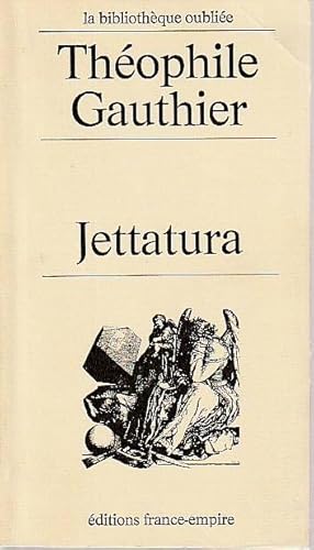 Bild des Verkufers fr Jettatura, zum Verkauf von L'Odeur du Book