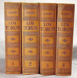 Los Toros: Tratado Tecnico e Historico. 4 Volumes