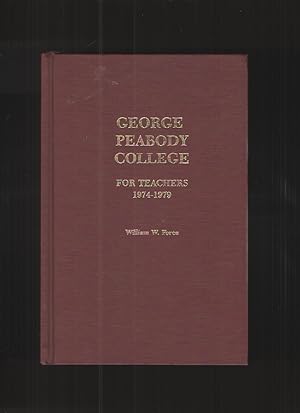 George Peabody College for Teachers 1974-1979