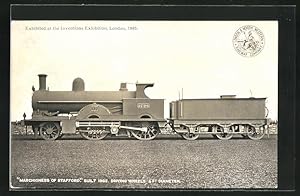 Postcard englische Eisenbahn, Marchioness of Stafford, London, North Western Railway Co.