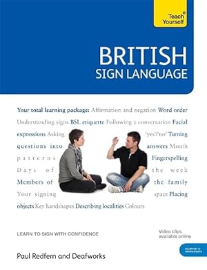 Imagen del vendedor de British Sign Language: Teach Yourself (Book & Merchandise) a la venta por AussieBookSeller