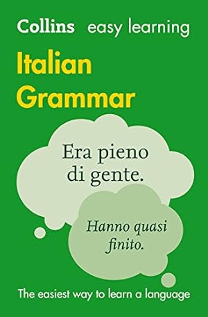 Image du vendeur pour Collins Easy Learning Italian   Easy Learning Italian Grammar by Collins Dictionaries [Paperback ] mis en vente par booksXpress