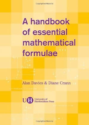 Imagen del vendedor de A Handbook of Essential Mathematical Formulae [Soft Cover ] a la venta por booksXpress