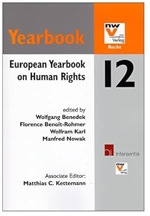 Bild des Verkufers fr European Yearbook on Human Rights 12 [Soft Cover ] zum Verkauf von booksXpress