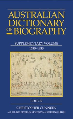 Bild des Verkufers fr Australian Dictionary of Biography: Supplementary Volume 15801980 [Hardcover ] zum Verkauf von booksXpress
