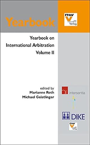 Immagine del venditore per Yearbook on International Arbitration: Volume II Paperback venduto da booksXpress