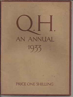 Q.H. Annual 1933
