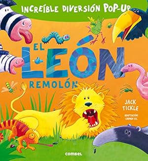 Imagen del vendedor de El león remolón (Libros cu-cú sorpresa series) (Spanish Edition) [Hardcover ] a la venta por booksXpress