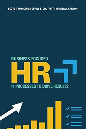 Imagen del vendedor de Business-Focused HR: 11 Processes to Drive Results [Soft Cover ] a la venta por booksXpress