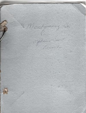 Montgomery County Orphans Court Records - AbeBooks