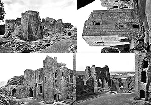 Goodrich Castle The Keep Gatehouse Chapel Tower 4x RPC Postcard s