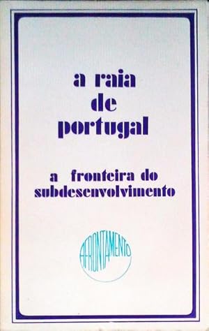 Imagen del vendedor de A RAIA DE PORTUGAL. a la venta por Livraria Castro e Silva