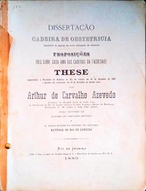 IMPORTANCIA DO EMPREGO DOS MEIOS ANTISEPTICOS EM OBSTETRICIA.