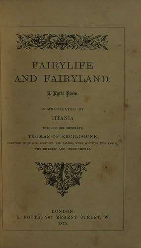 FAIRYLIFE AND FAIRYLAND.