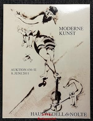 Bild des Verkäufers für Hauswedell und Nolte : Auktion 430. 8. Juni 2011 - Teil 2 : Moderne Kunst des 19. u. 20. Jahrhunderts. zum Verkauf von art4us - Antiquariat