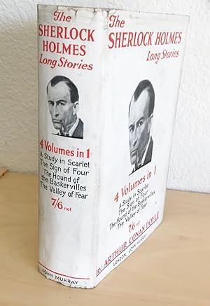 SHERLOCK HOLMES LONG STORIES. 4 VOLUMES IN 1. A Study In Scarlet, The Sign of Four, The Hound of ...