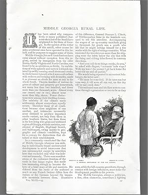 Bild des Verkufers fr Middle Georgia Rural Life zum Verkauf von Legacy Books II