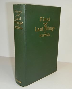 FIRST AND LAST THINGS. A Confession of Faith and a Rule of Life.
