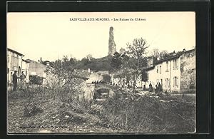 Bild des Verkufers fr Carte postale Bainville-aux-Miroirs, Les Ruines du Chteau zum Verkauf von Bartko-Reher