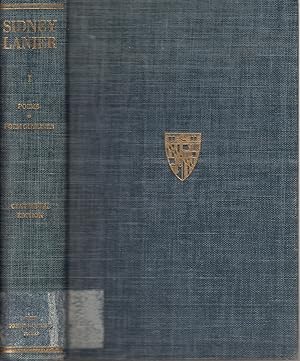 Image du vendeur pour The Centennial Edition of the Works of Sidney Lanier Volume I. Poems and Poem Outlines. mis en vente par Jonathan Grobe Books