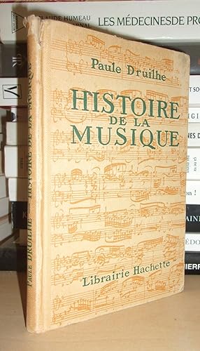 Seller image for HISTOIRE DE LA MUSIQUE for sale by Planet's books