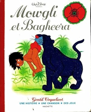 Mowgli et Bagheera - Walt Disney