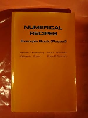 Imagen del vendedor de Numerical Recipes Example Book (Pascal) a la venta por Imaginal Books