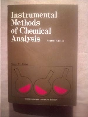 Seller image for Instrumental Methods of Chemical Analysis for sale by Imaginal Books