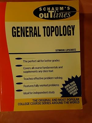 Seller image for Schaum's Outlines General Topology for sale by Imaginal Books