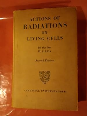 Bild des Verkufers fr Actions of Radiations on Living Cells zum Verkauf von Imaginal Books