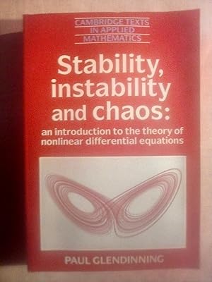 Immagine del venditore per Stability, Instability and Chaos: an introduction to the theory of nonlinear differential equations venduto da Imaginal Books