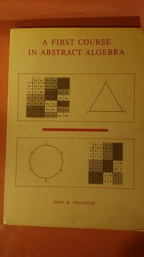 Imagen del vendedor de A First Course in Abstract Algebra a la venta por Imaginal Books