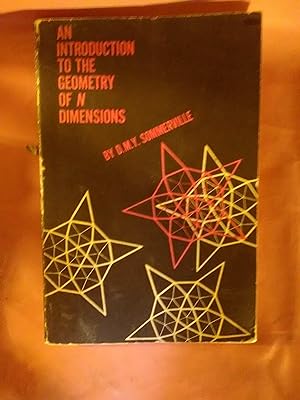 Seller image for An Introduction to the Geometry of N Dimensions for sale by Imaginal Books