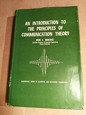 Image du vendeur pour An Introduction to the Principles of Communication Theory mis en vente par Imaginal Books