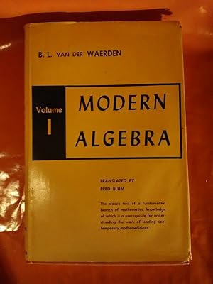 Seller image for Modern Algebra Volume 1 & 2 for sale by Imaginal Books