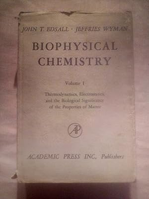 Immagine del venditore per Biophysical Chemistry venduto da Imaginal Books