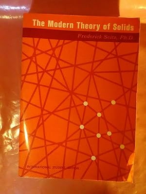 Seller image for The Modern Theory of Solids for sale by Imaginal Books