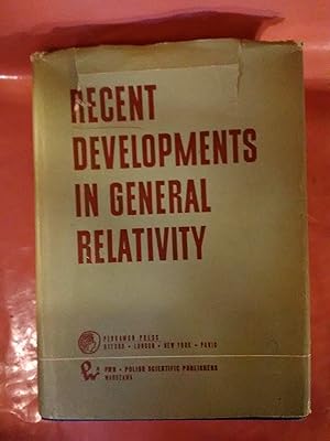 Seller image for Recent Developments in General Relativity for sale by Imaginal Books